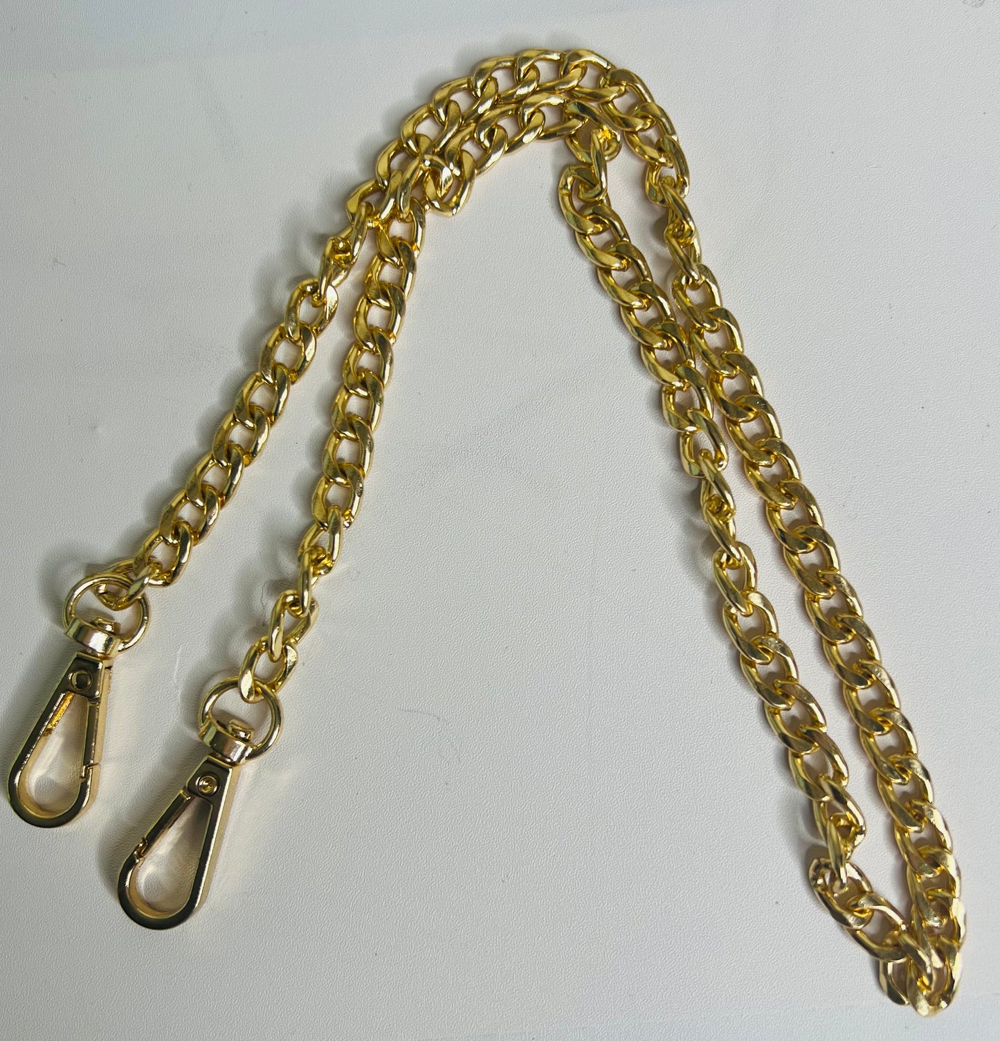 Gold High-Quality Purse Chain Strap, Metal Shoulder Handbag Strap, Purse Replacement Chains, bag accessories